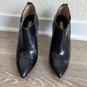Michael Kors Black Heeled Booties. Size 7